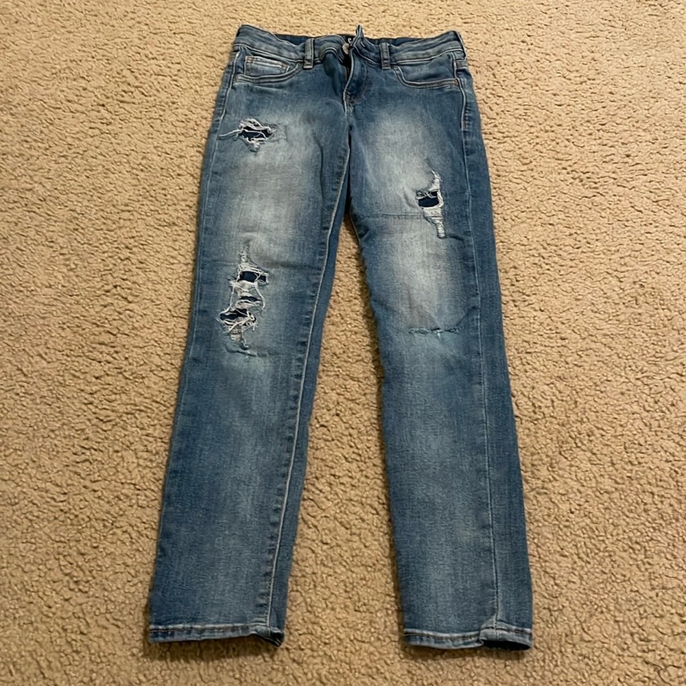 GAP ripped jeans